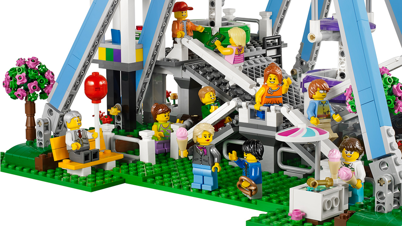 Illustration for article titled Lego's new Ferris Wheel will make you nostalgic for a carnival